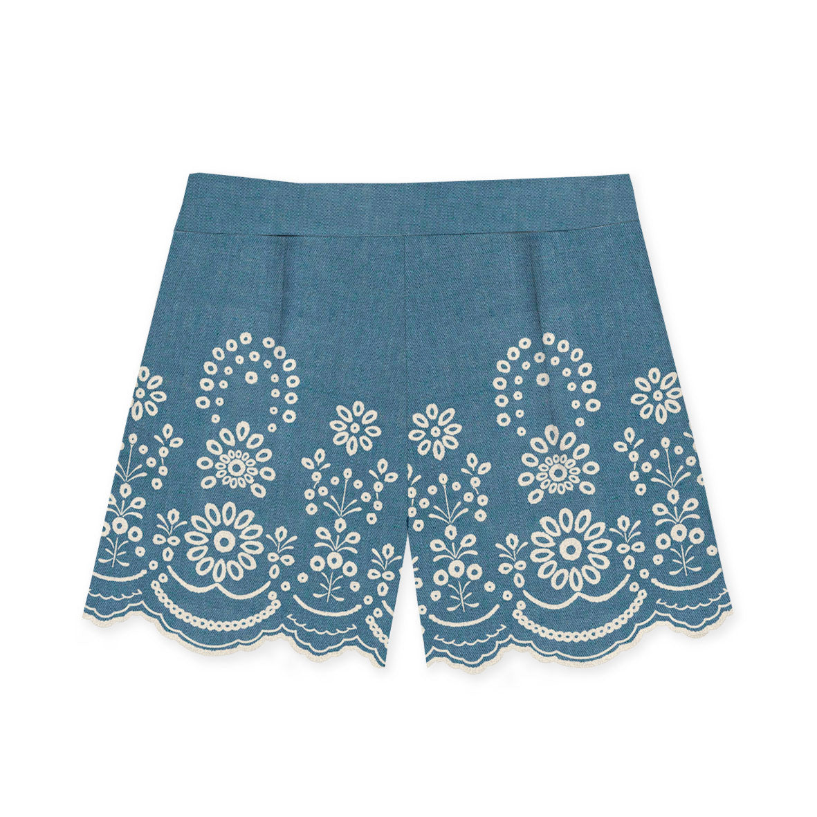 MC2 SAINT BARTH Shorts Donna AMANI-Chambray Blu