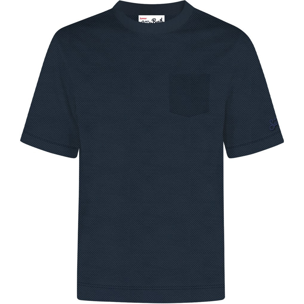MC2 SAINT BARTH T-Shirt Uomo BAKEWELL-Navy
