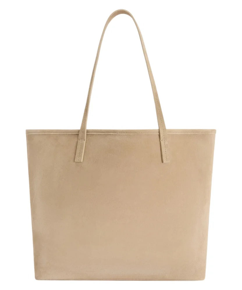MC2 SAINT BARTH Borsa CITY BAG SUEDE-Beige
