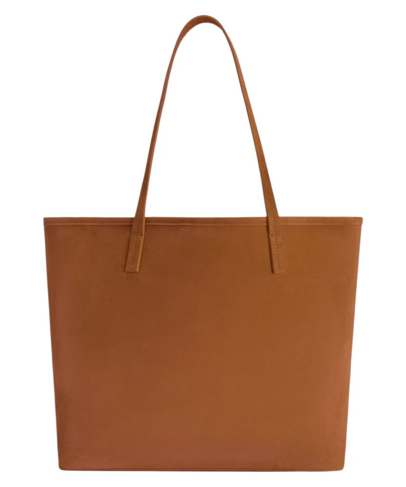 MC2 SAINT BARTH Borsa CITY BAG SUEDE-Camel