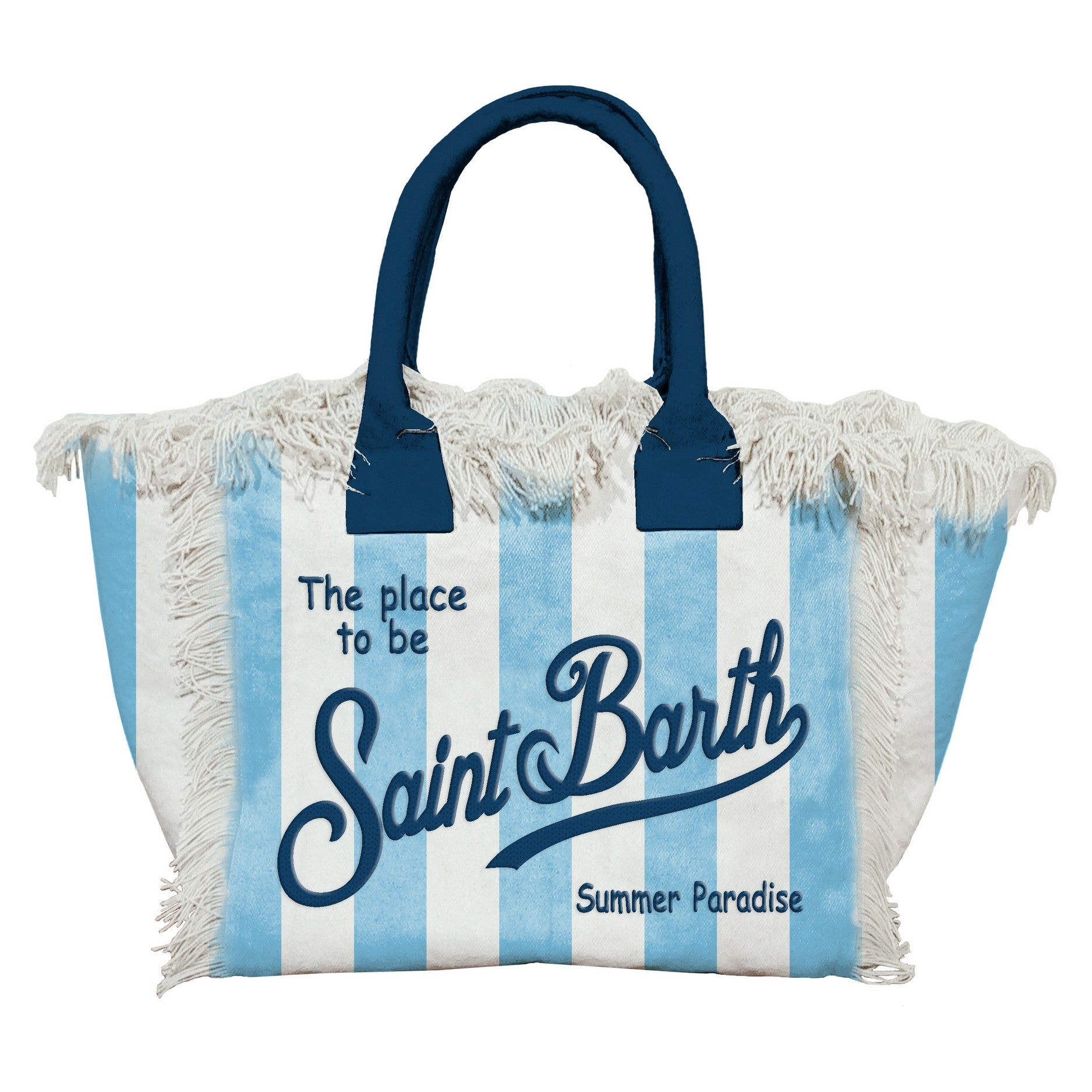 MC2 SAINT BARTH Borsa COLETTE-Tina Azzurro