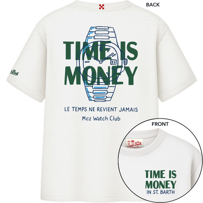 MC2 SAINT BARTH T-Shirt Uomo DELMAR-Bianco