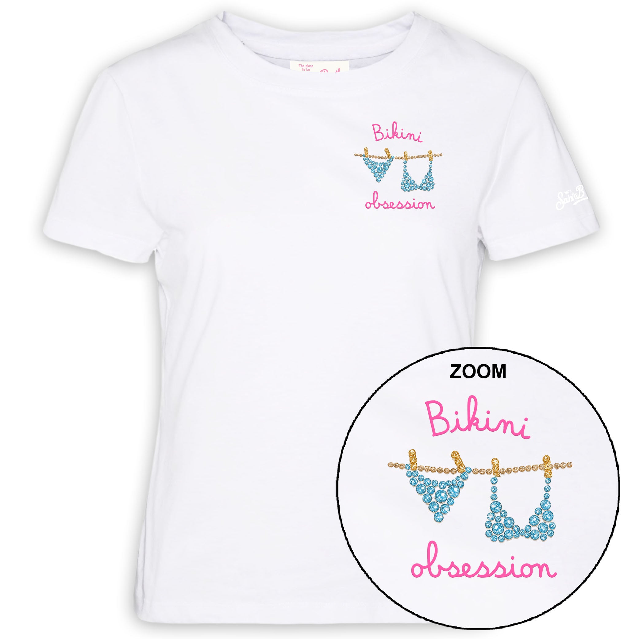 MC2 SAINT BARTH T-Shirt Donna Emilie-Bianco