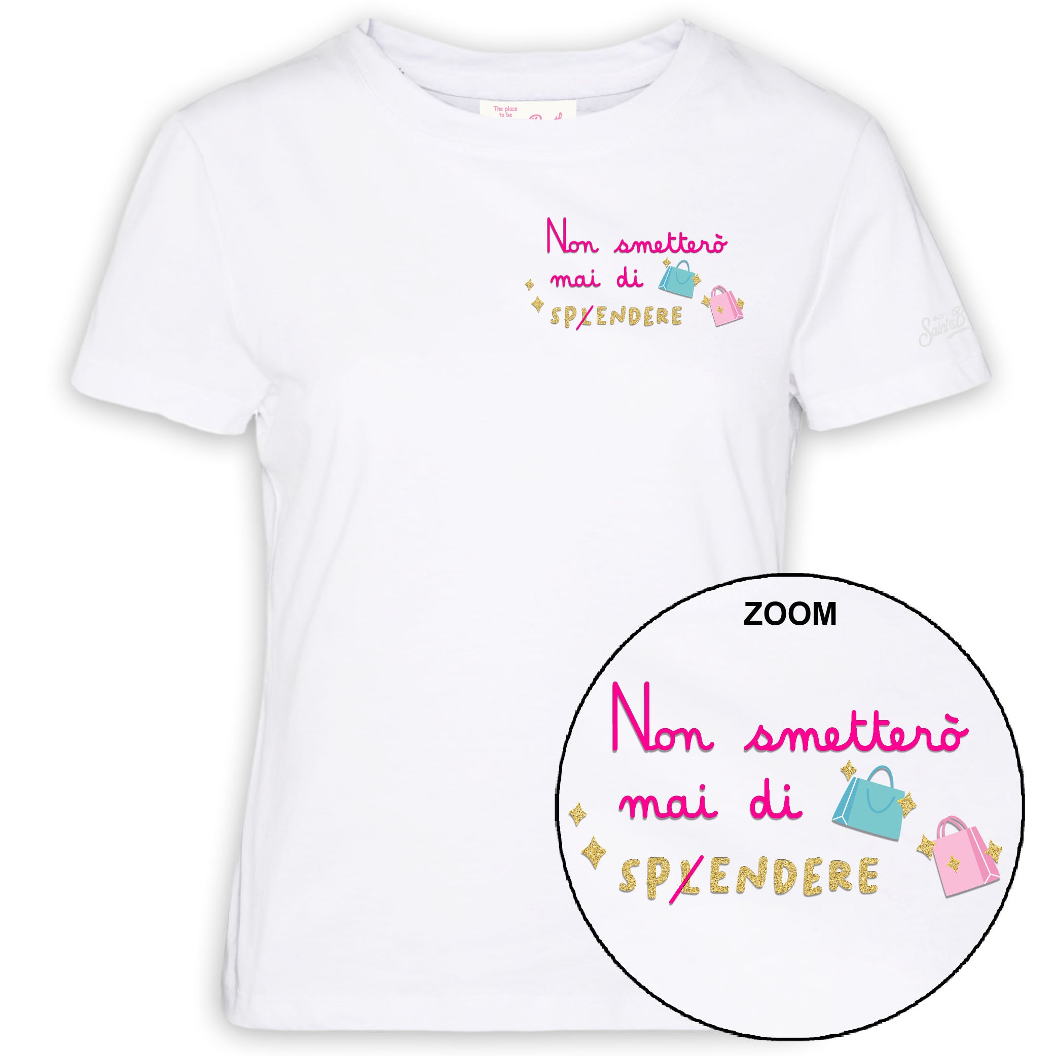 MC2 SAINT BARTH T-Shirt Donna Emilie-Bianco