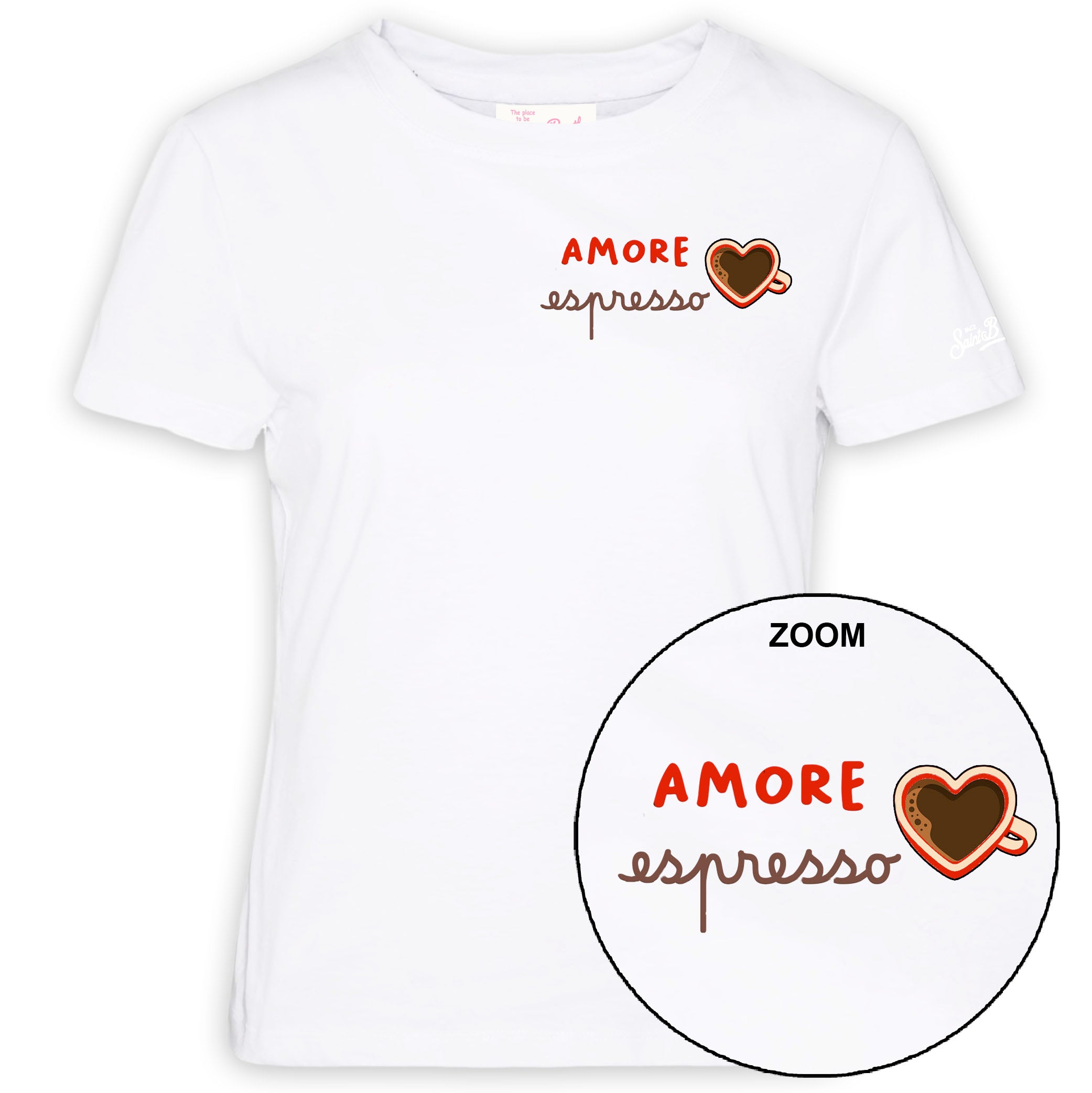 MC2 SAINT BARTH T-Shirt Donna-Bianco