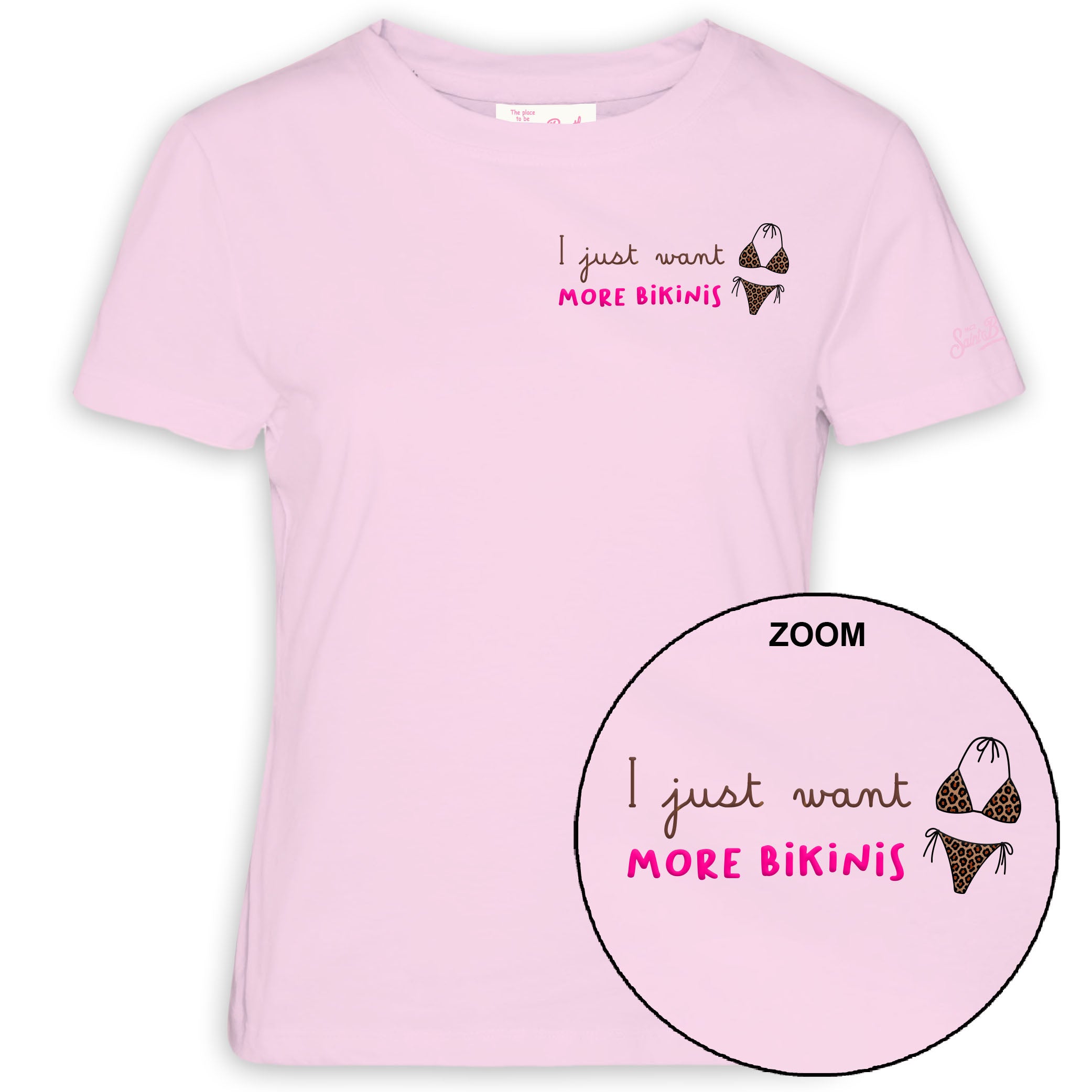 MC2 SAINT BARTH T-Shirt Donna Emilie-Rosa