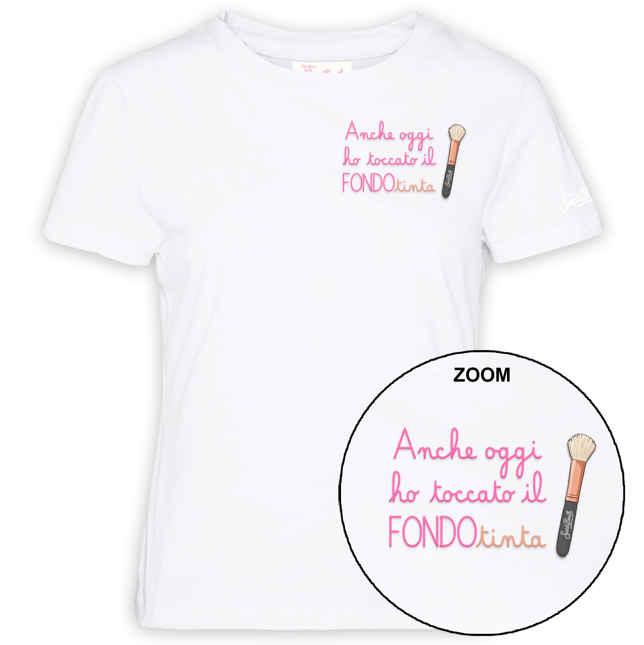 MC2 SAINT BARTH T-Shirt Donna Emilie-Bianco