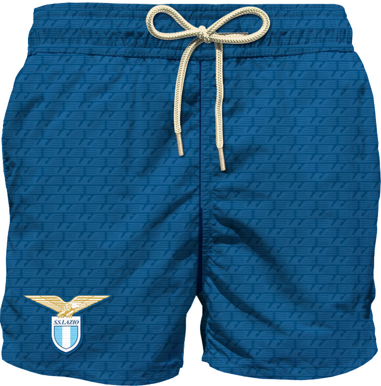 MC2 SAINT BARTH Costume Boxer Bambino JEAN LIGHTING-Lazio Navy