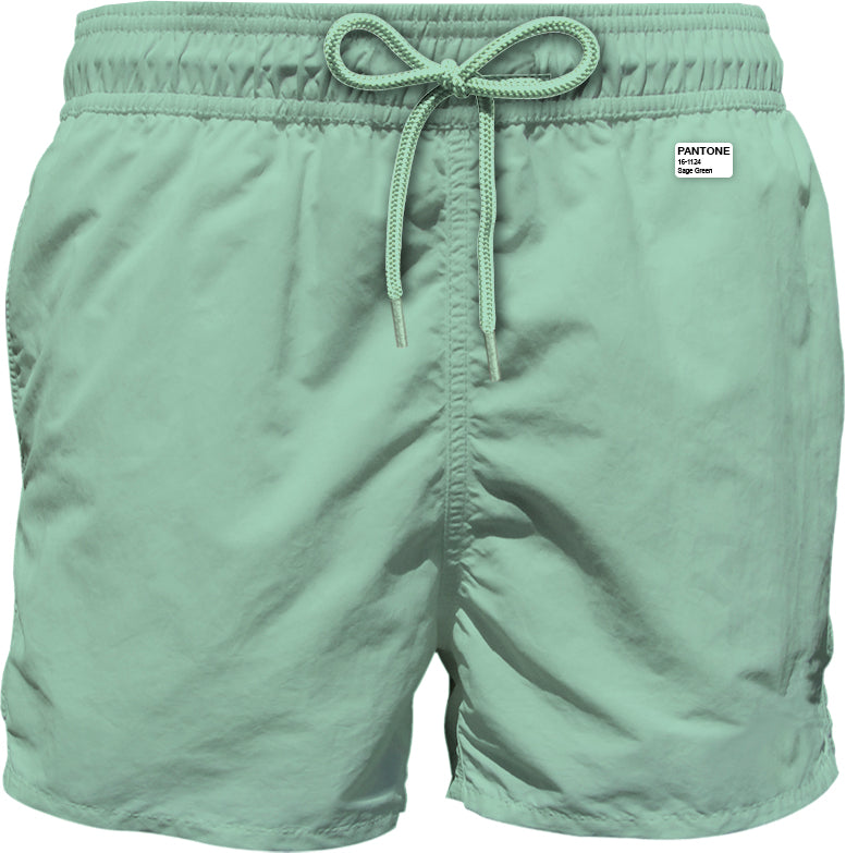 MC2 SAINT BARTH Costume Boxer Uomo LIGHTING PANTONE-Verde Salvia