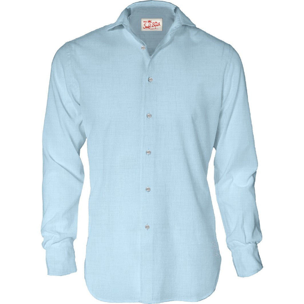 MC2 SAINT BARTH Camicia Uomo PAMPLONA-Azzurro