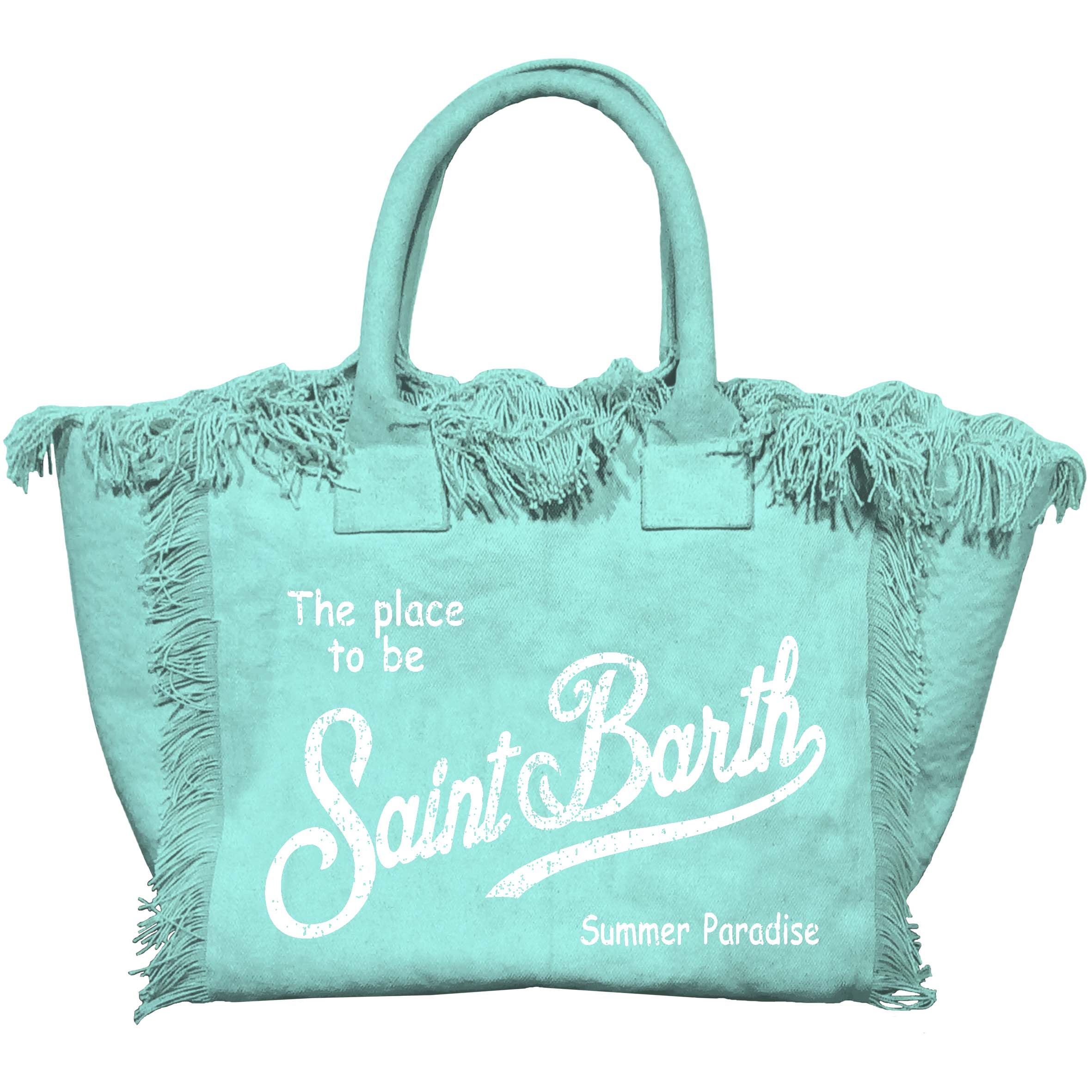 MC2 SAINT BARTH Borsa VANITY-Verde Acqua