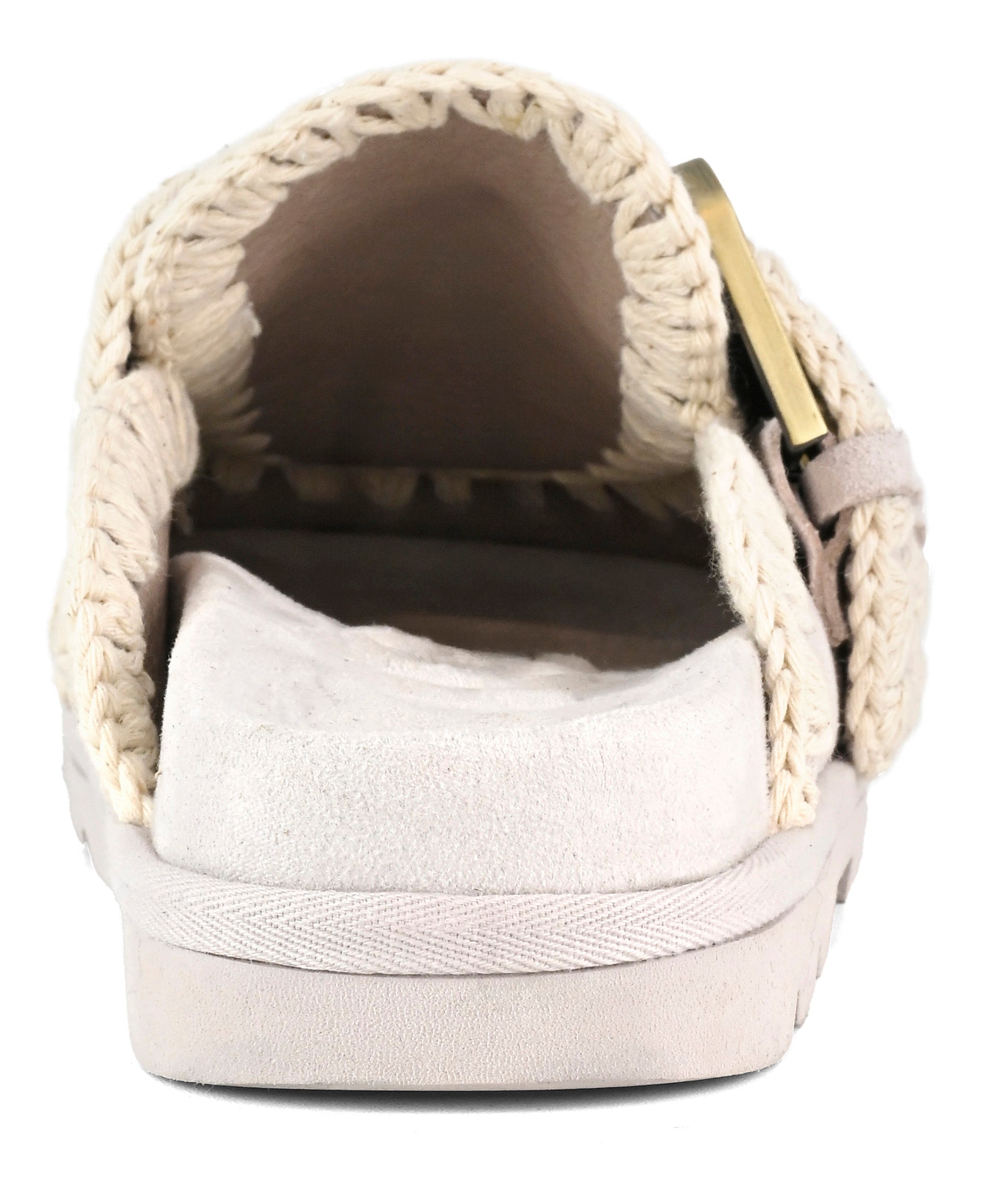 MOU Sabot Donna LOW BIO TWO BUCKLES-Chalk