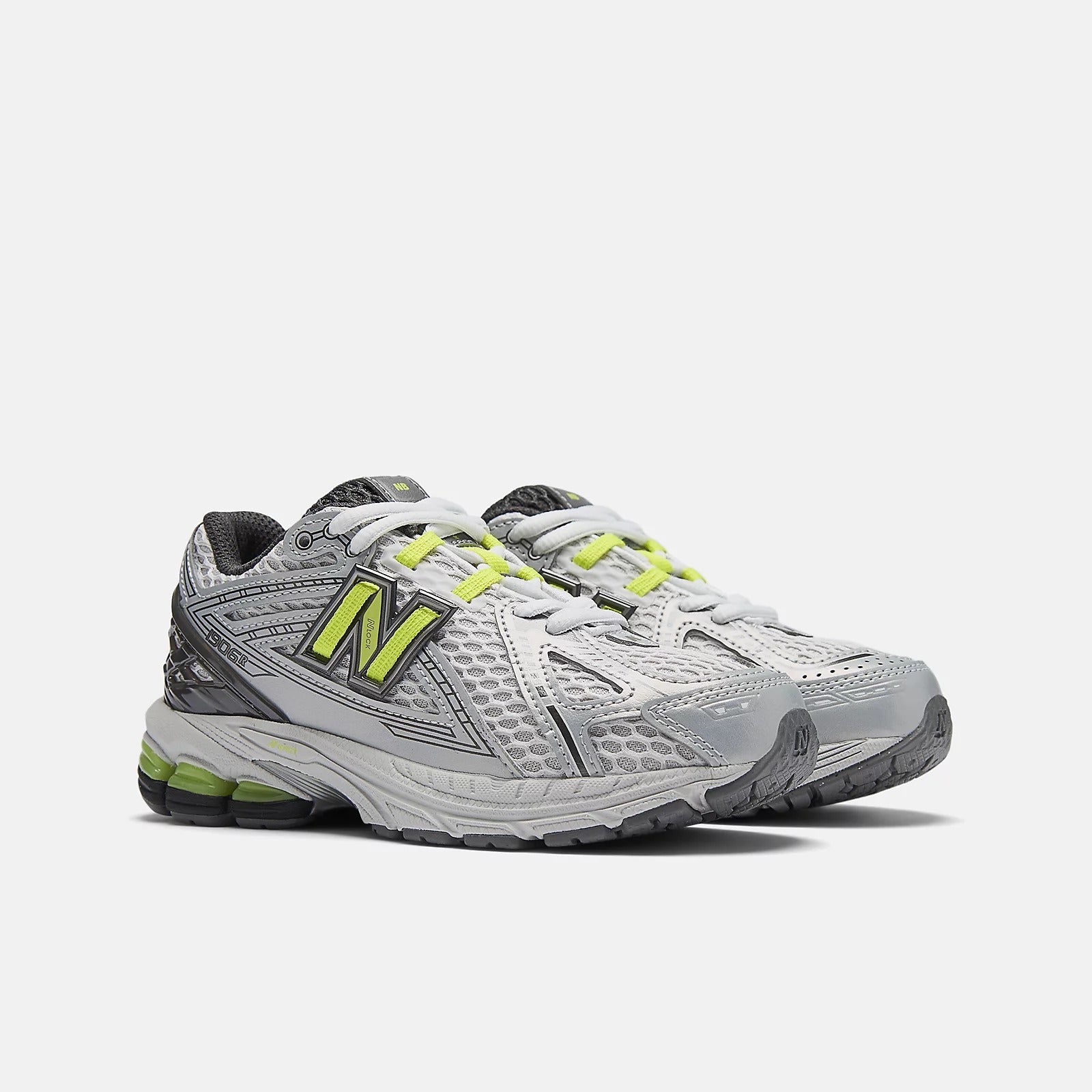 NEW BALANCE Sneaker Unisex Bambino 1906R-Black Metallic Alkaline Green