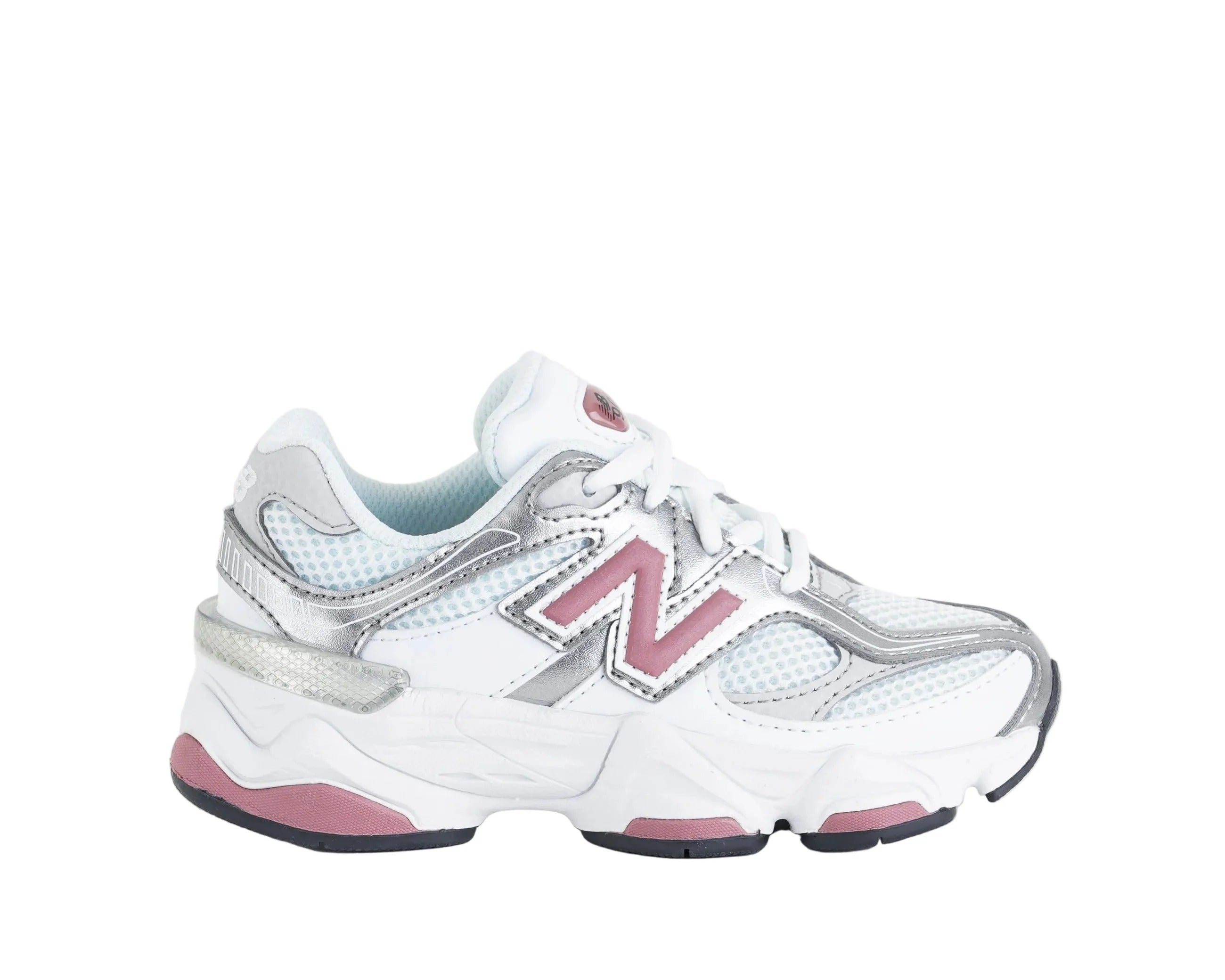 NEW BALANCE Sneaker Unisex Bambino 9060-White Rosewood Silver
