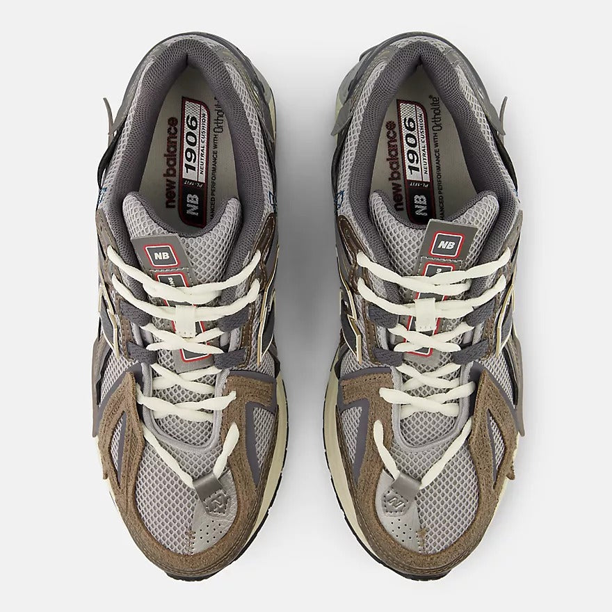 NEW BALANCE Sneaker Unisex 1906A-Thunder Brown Slate Grey