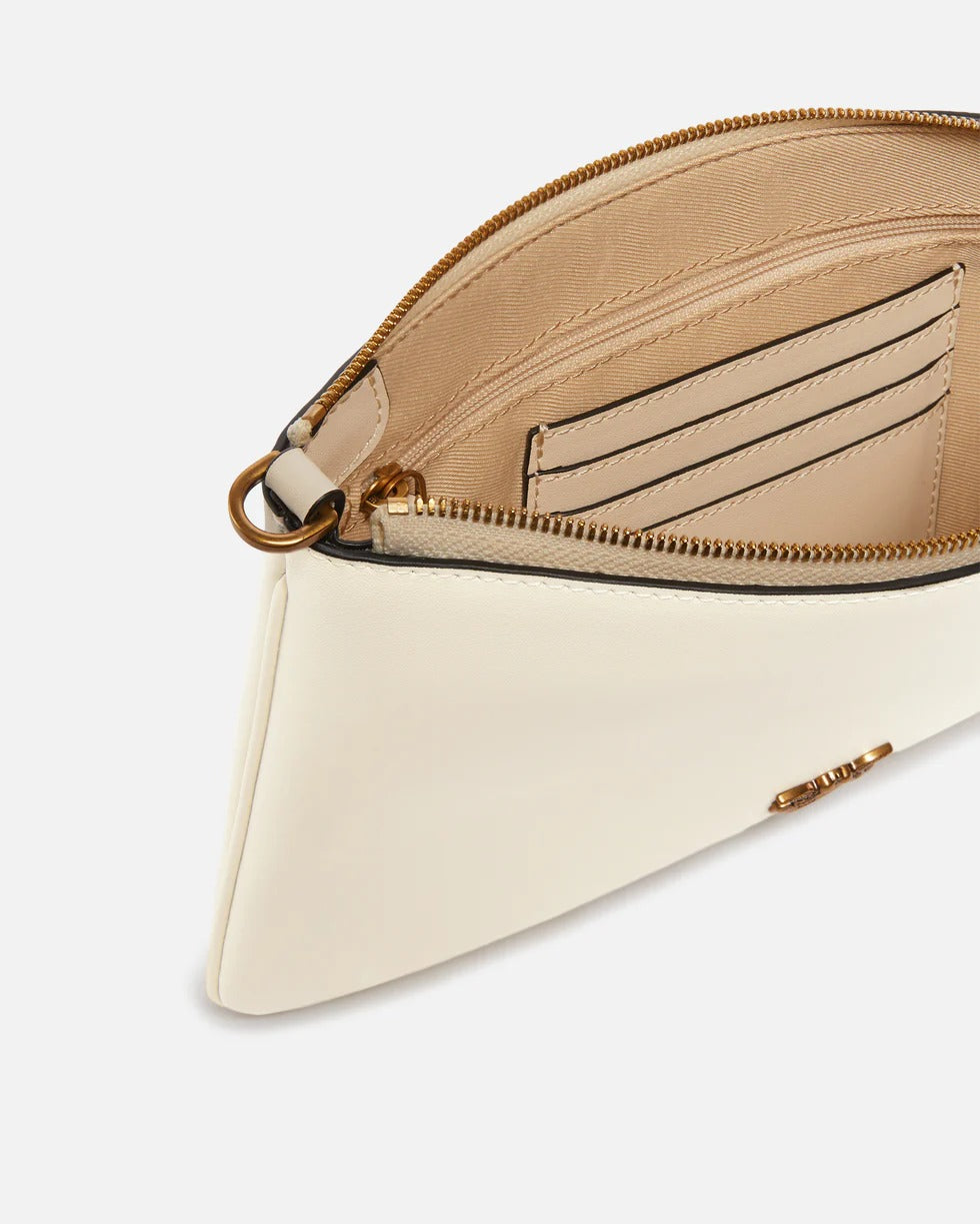 PINKO BORSA FLAT Love Simply-Bianco/Antique Gold