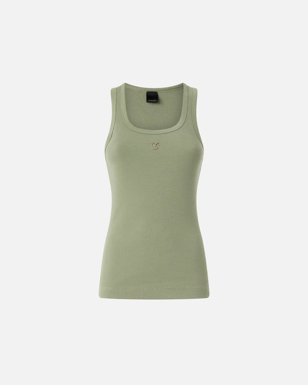 PINKO CANOTTA CALCOLATORE-Verde