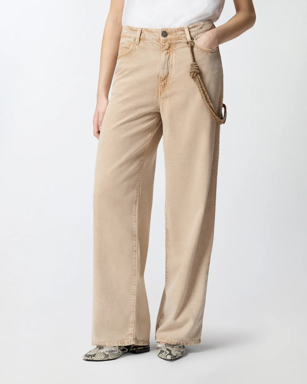 PINKO JEANS LAURYN Loose-Beige