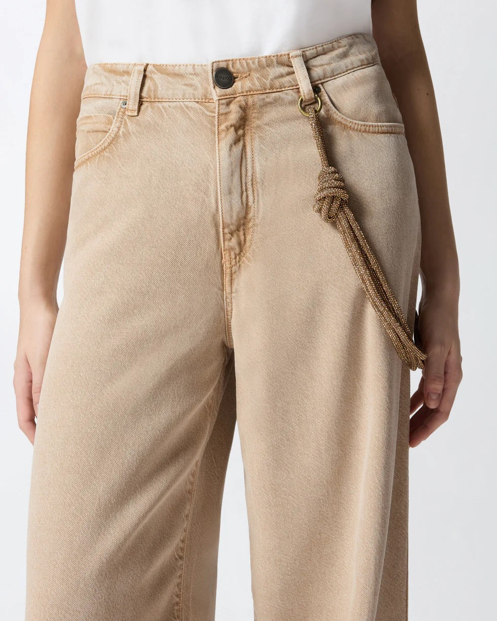 PINKO JEANS LAURYN Loose-Beige