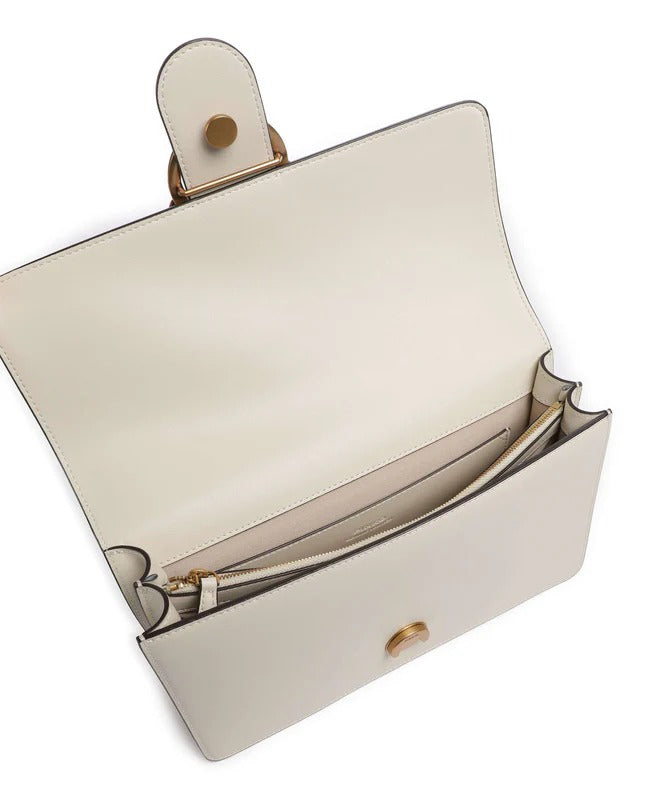 PINKO BORSA LOVE ONE CLASSIC-Bianco/Antique Gold