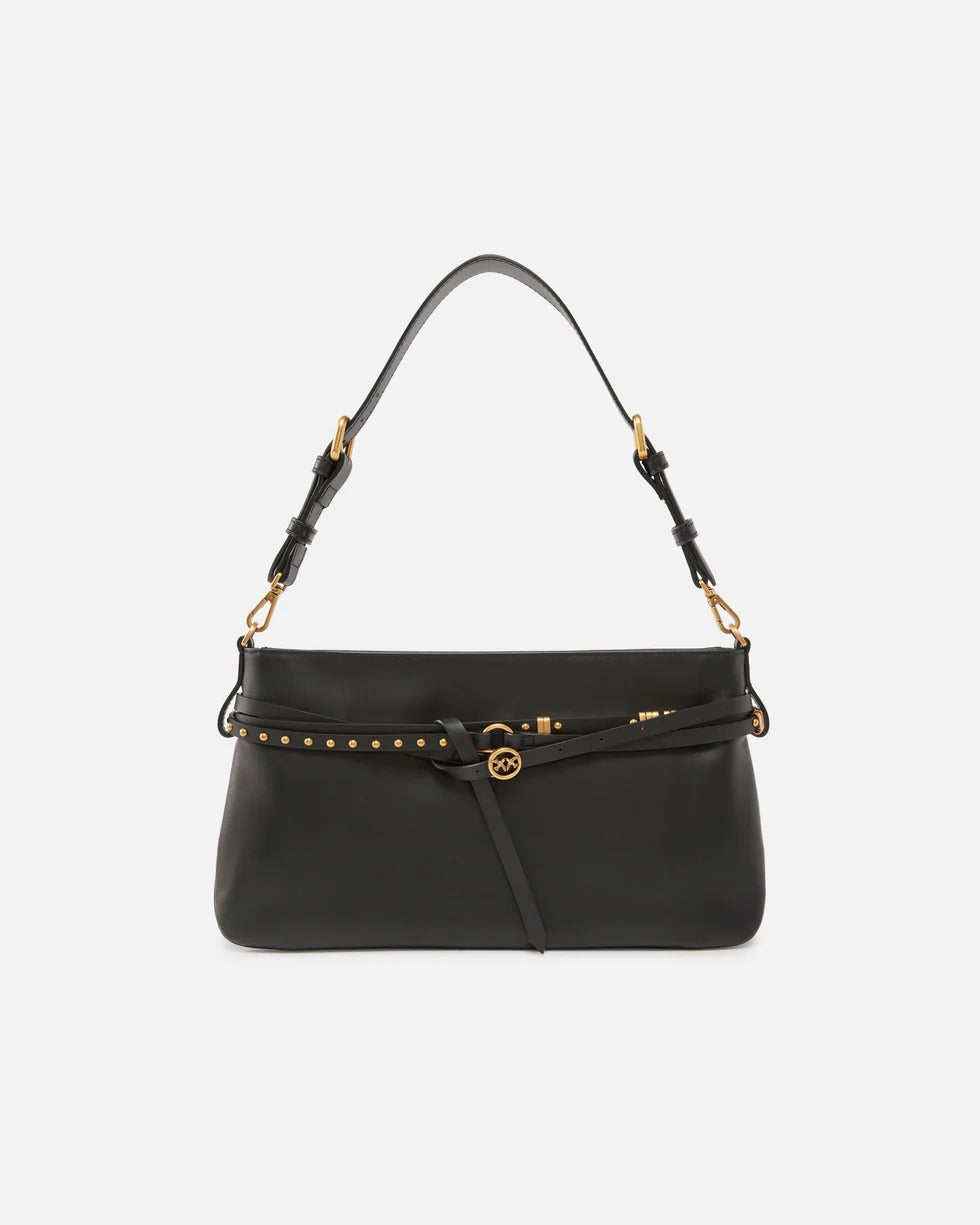 PINKO Borsa BELT BAG CLASSIC-Nero/Antique Gold