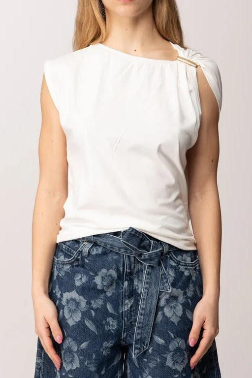 PINKO Top MELODY-Bianco