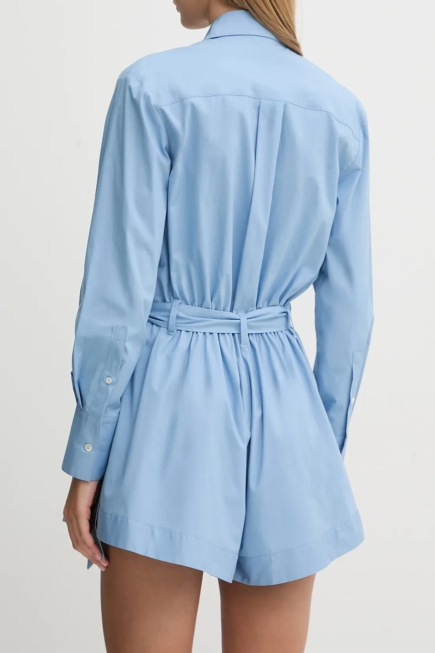 PINKO Tuta Corta SHYLA-Azzurro