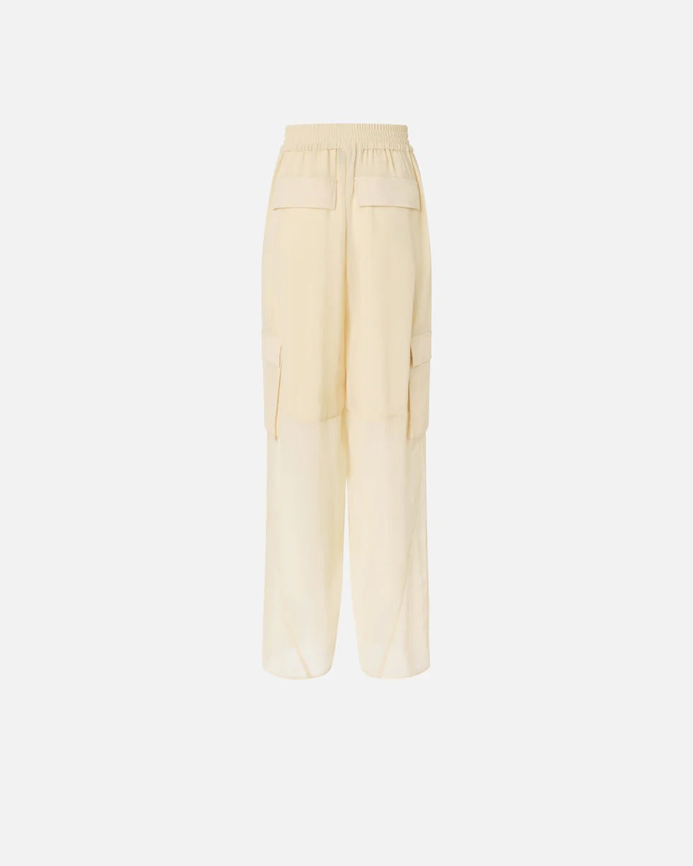 PINKO PANTALONE CASTEGGIO-Giallo Vaniglia