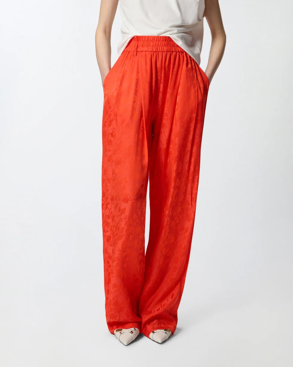 PINKO PANTALONE BEDONIA-Arancio Intenso