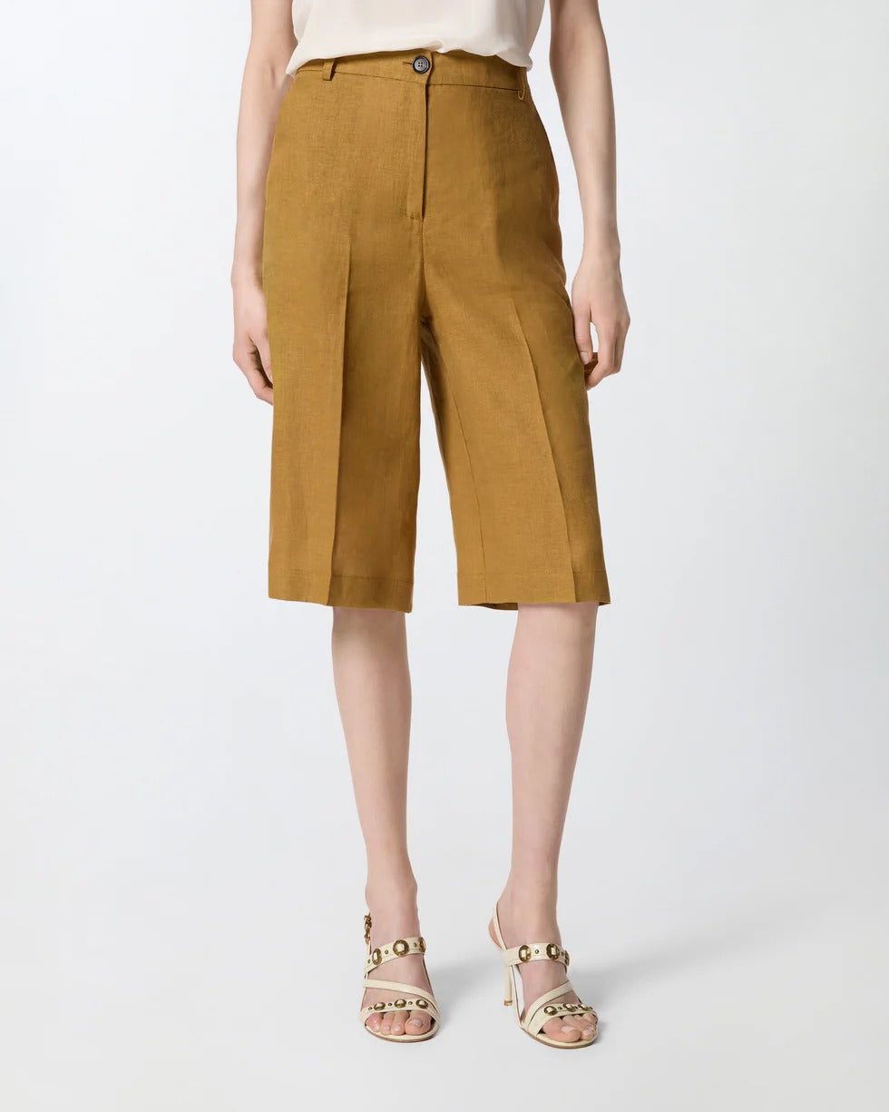 PINKO BERMUDA CATTOLICA-Marrone