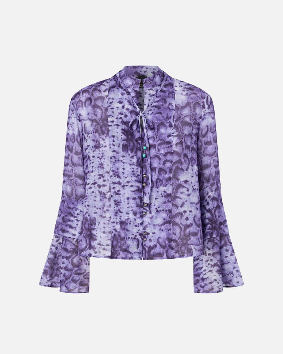 PINKO BLUSA CARACALLA-Viola