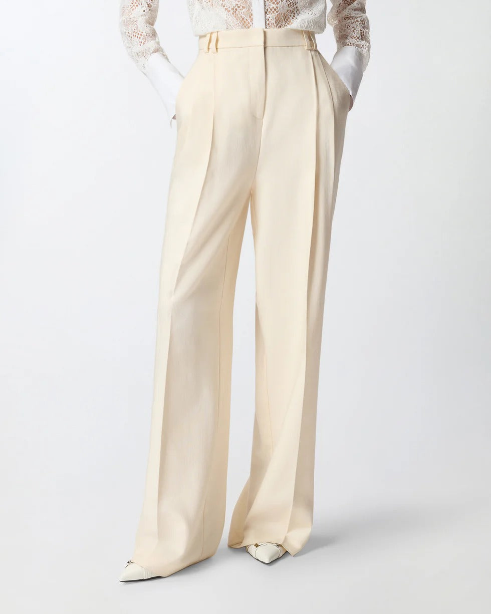 PINKO Pantalone BRESCELLO-Bianco Crema