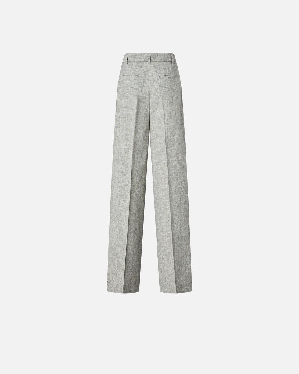 PINKO PANTALONE BRESCELLO-Nero/Bianco