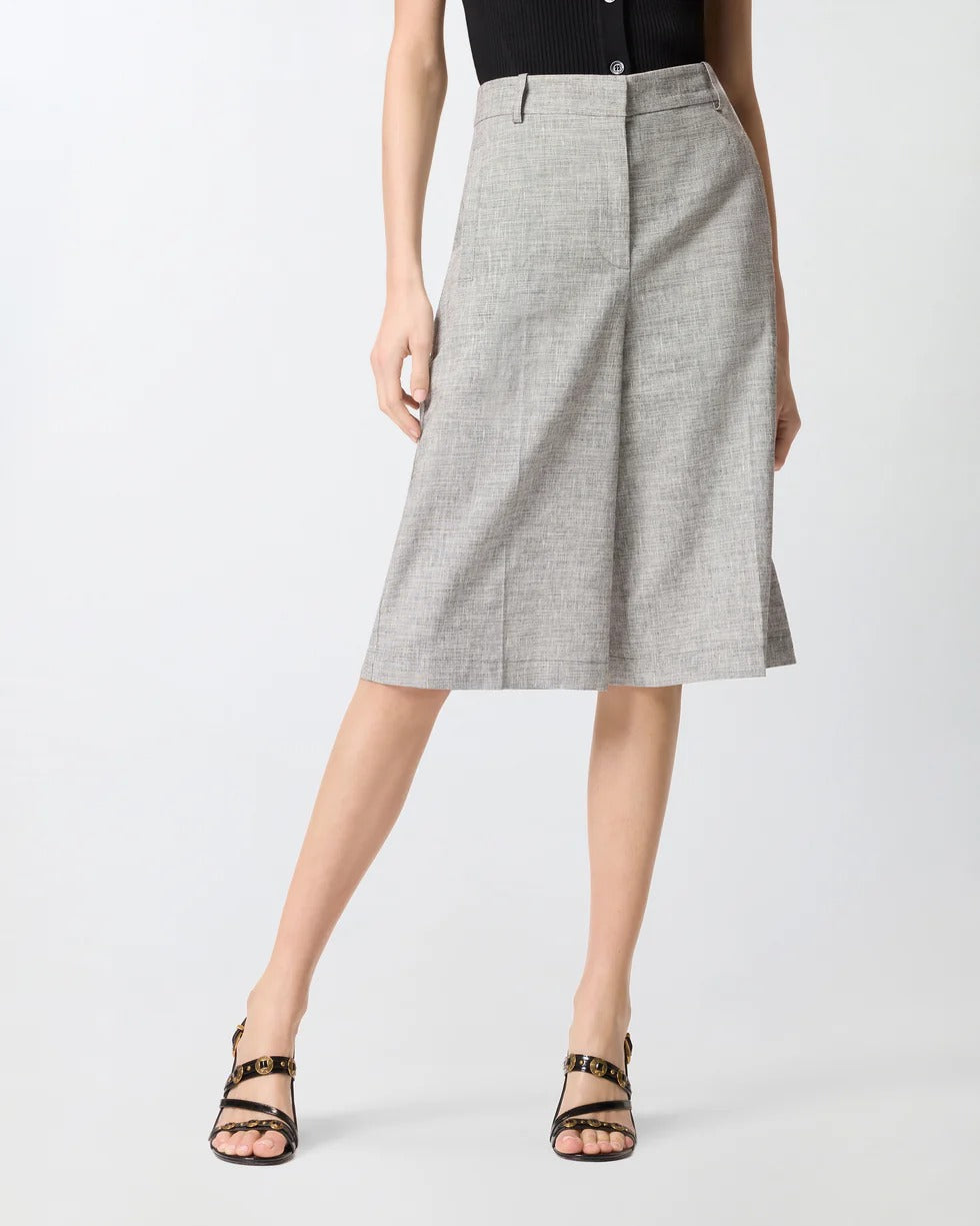 PINKO BERMUDA ANGERA-Nero/Bianco