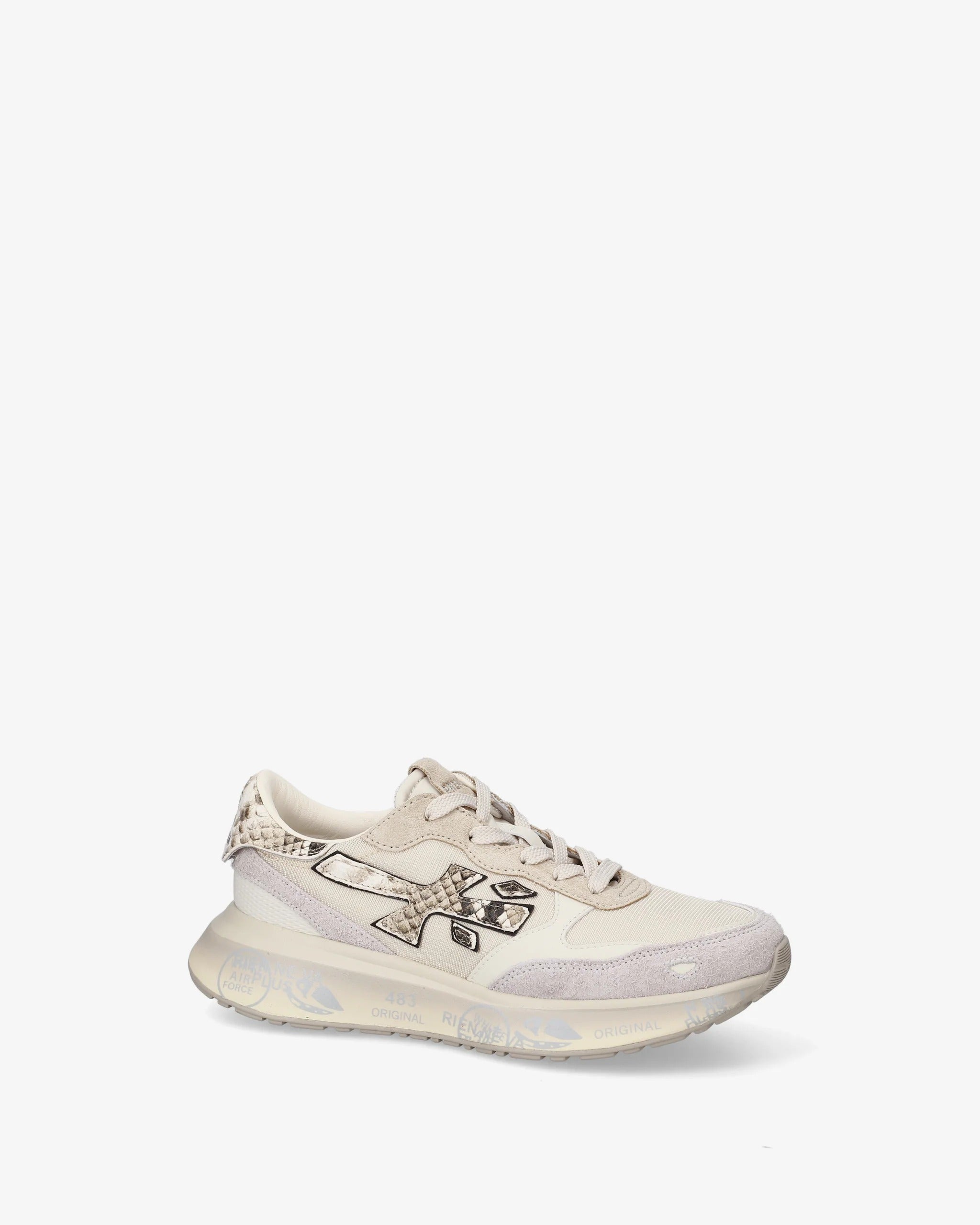 PREMIATA Sneaker Donna Lauryn 8183-Bianco Beige