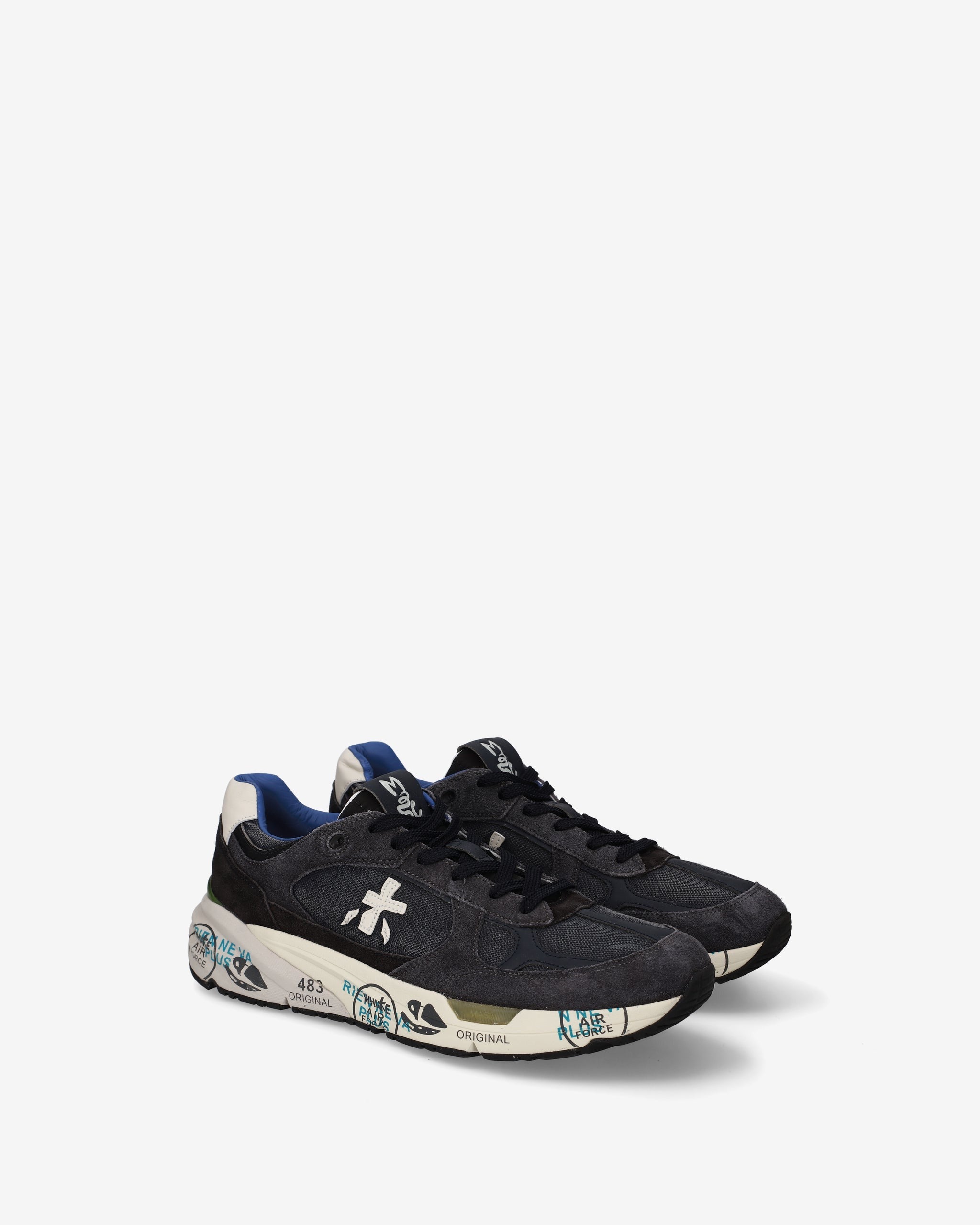 PREMIATA Sneaker Uomo Mase 25 8014-Nero