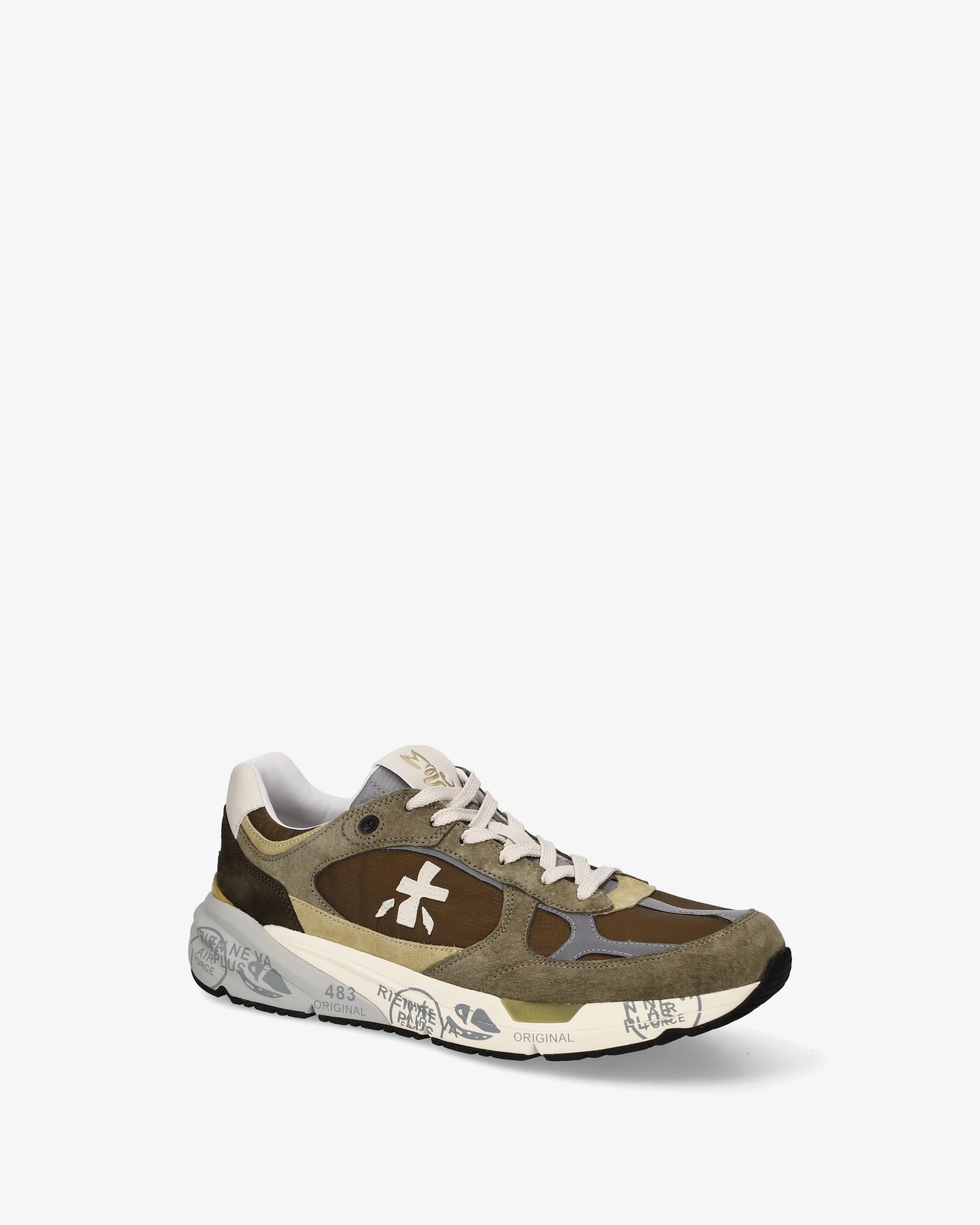 PREMIATA Sneaker Uomo Mase 25 8022-Marrone Grigio