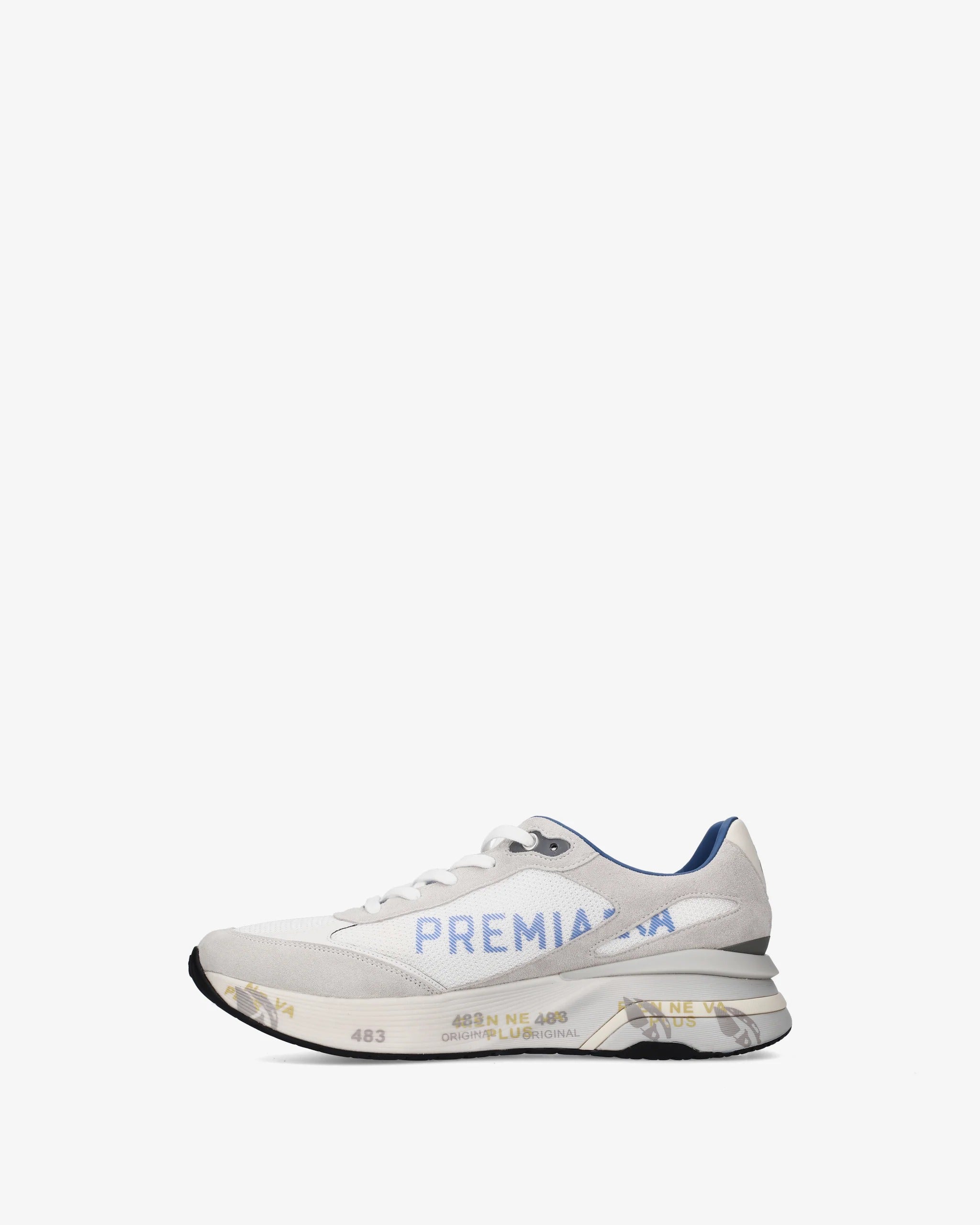 PREMIATA Sneaker Uomo Moerun 8075-Bianco