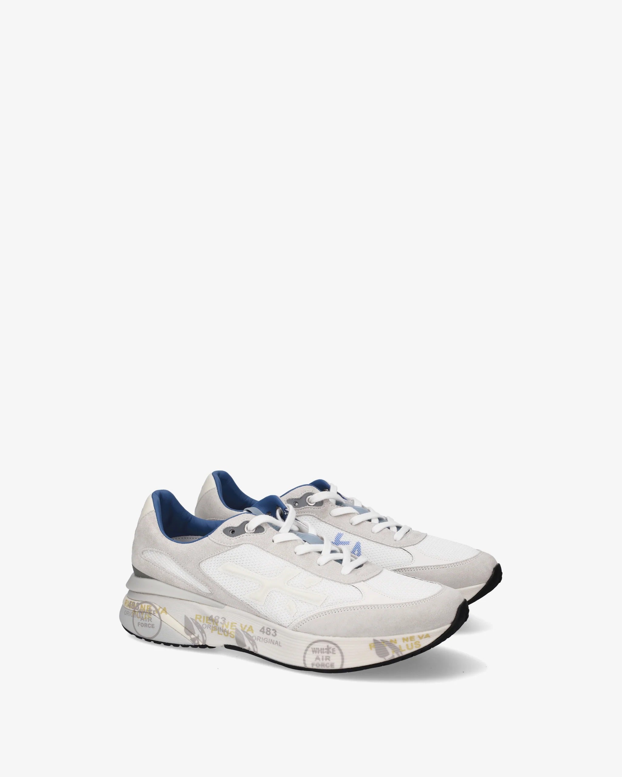 PREMIATA Sneaker Uomo Moerun 8075-Bianco