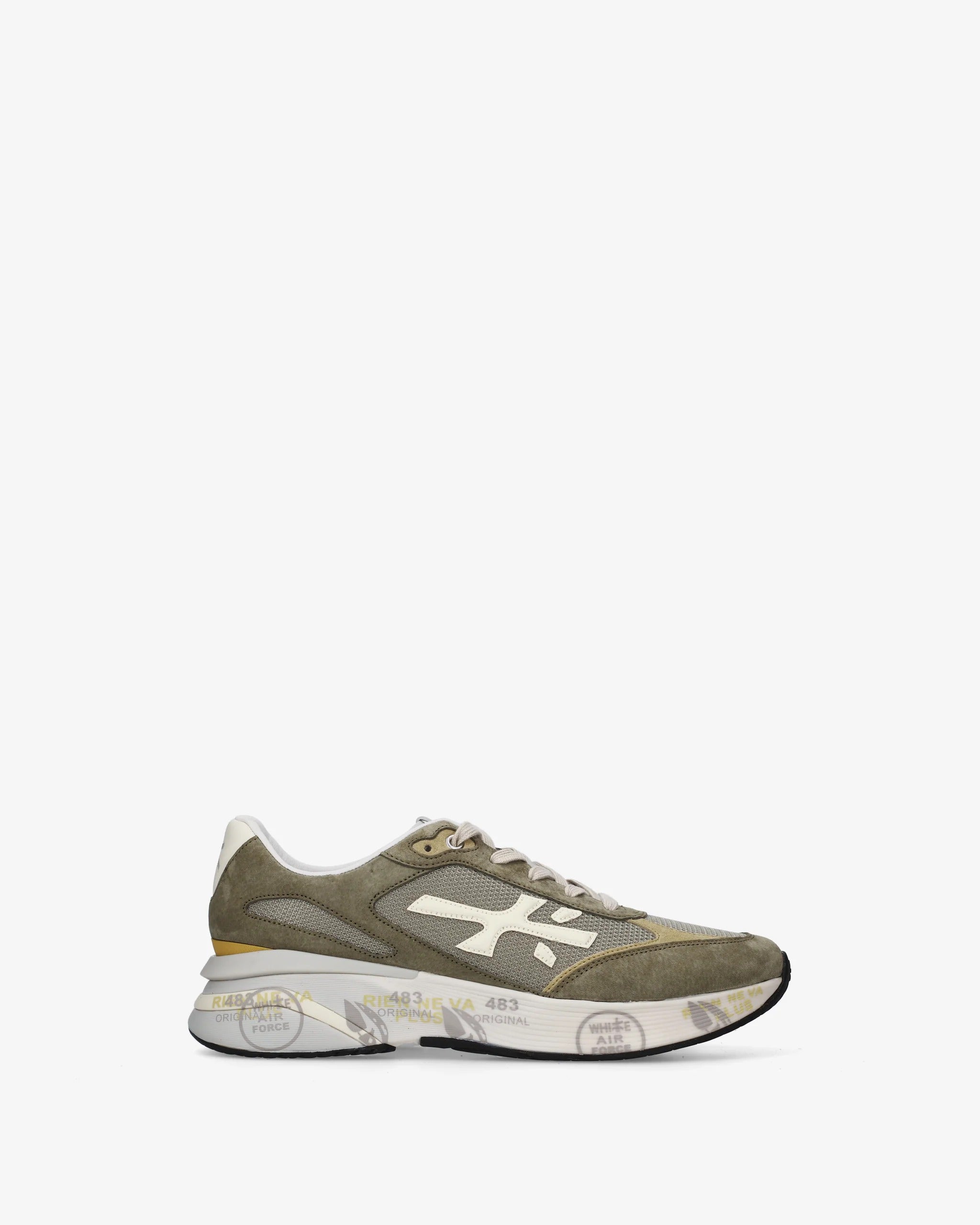 PREMIATA Sneaker Uomo Moerun 8300-Verde Militare