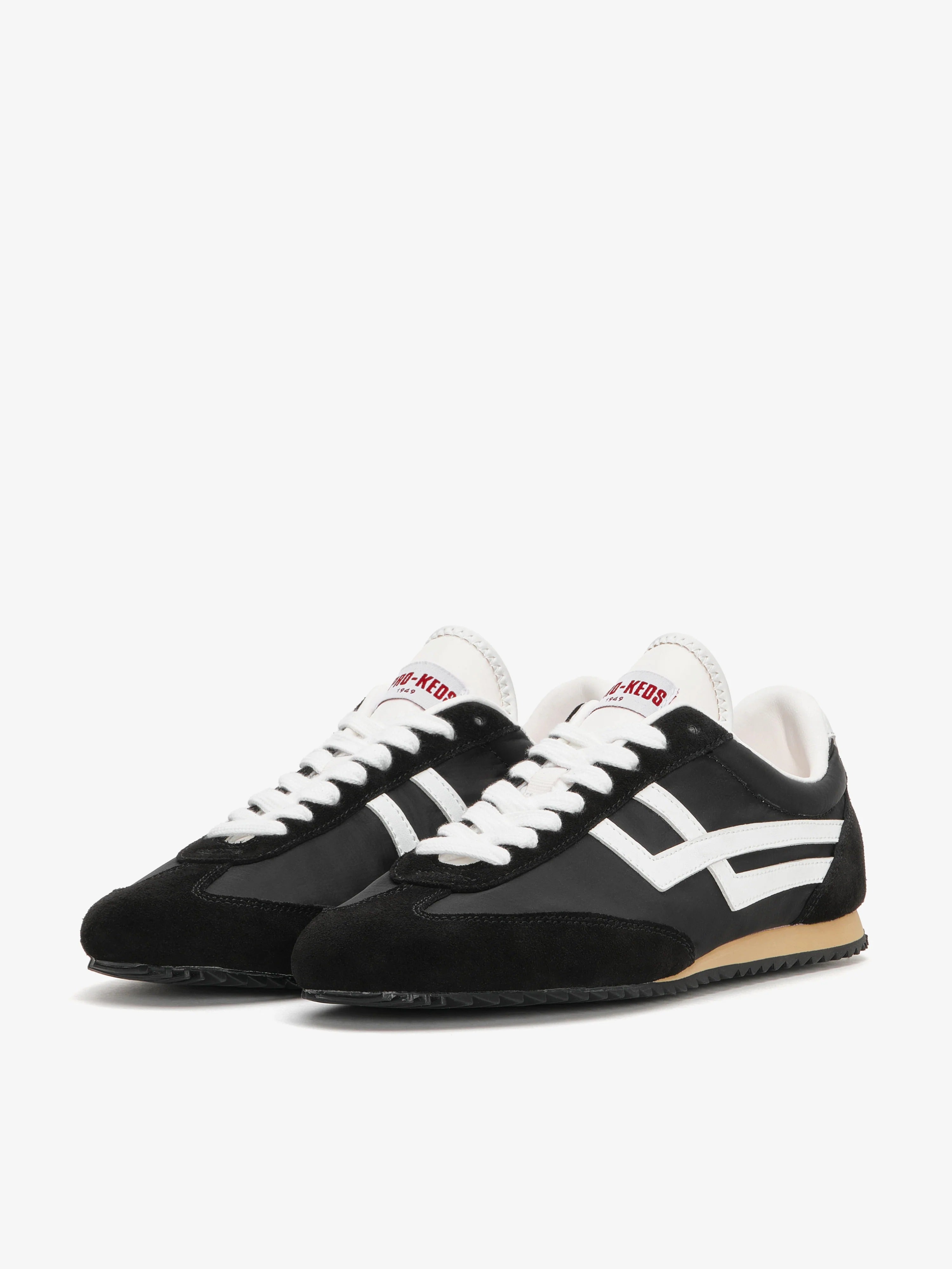 PRO-KEDS Sneaker Uomo Racer 77-Black White