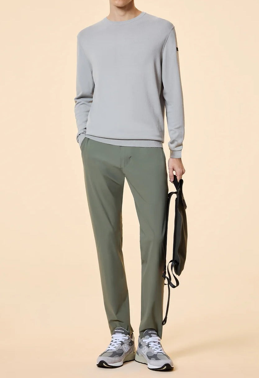 RRD Maglia Uomo MAXELL ROUND KNIT-Light Grey