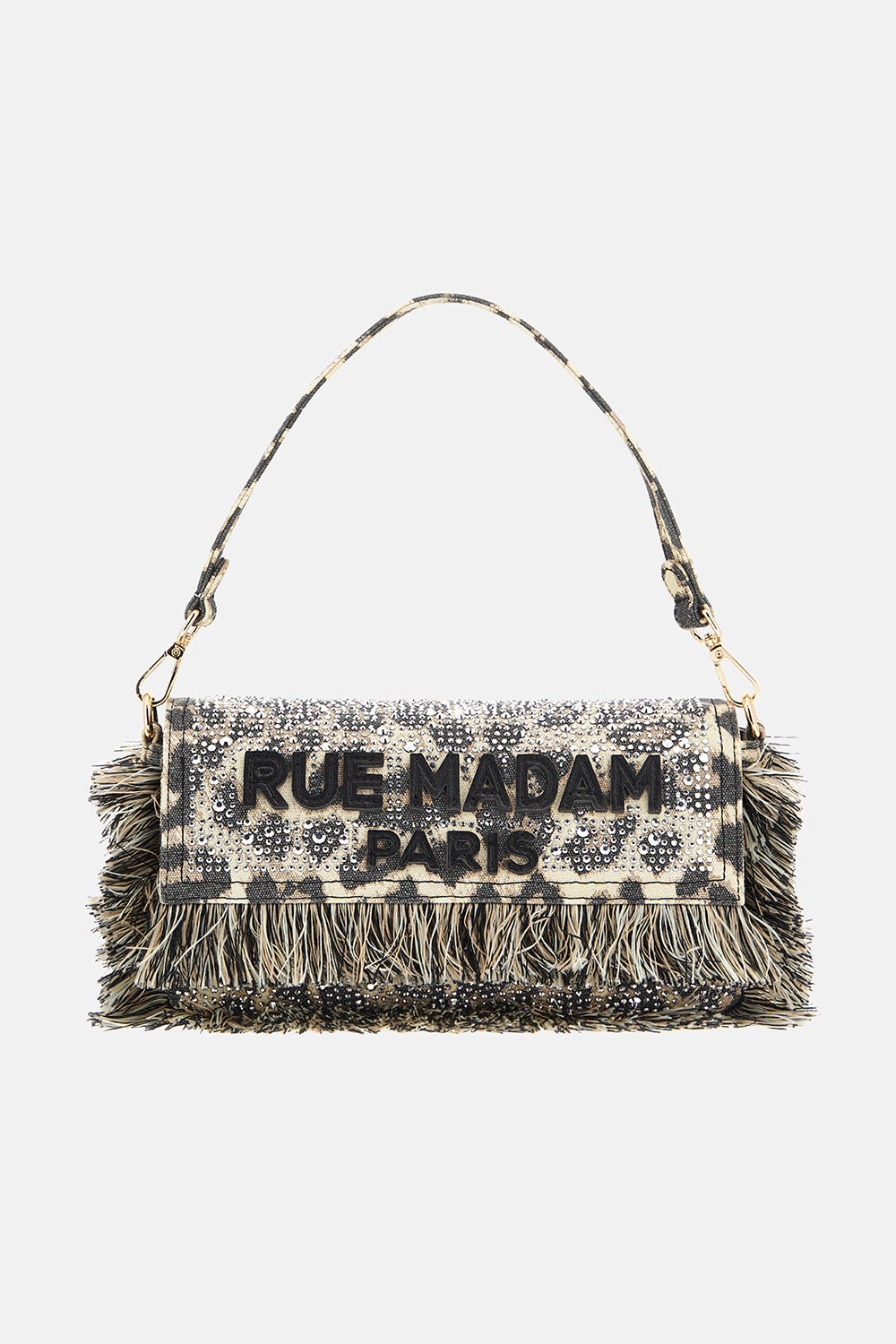RUE MADAM Borsa CASABLANCA SHOULDER-Leopard