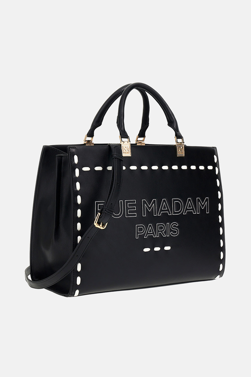 RUE MADAM Borsa ICONIQUE SPRING TOTE-Black