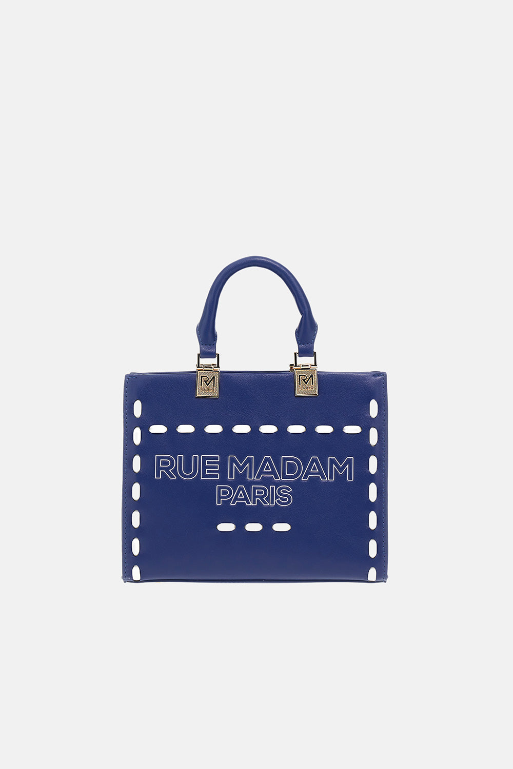 RUE MADAM Borsa ICONIQUE SPRING MINI TOTE-Navy