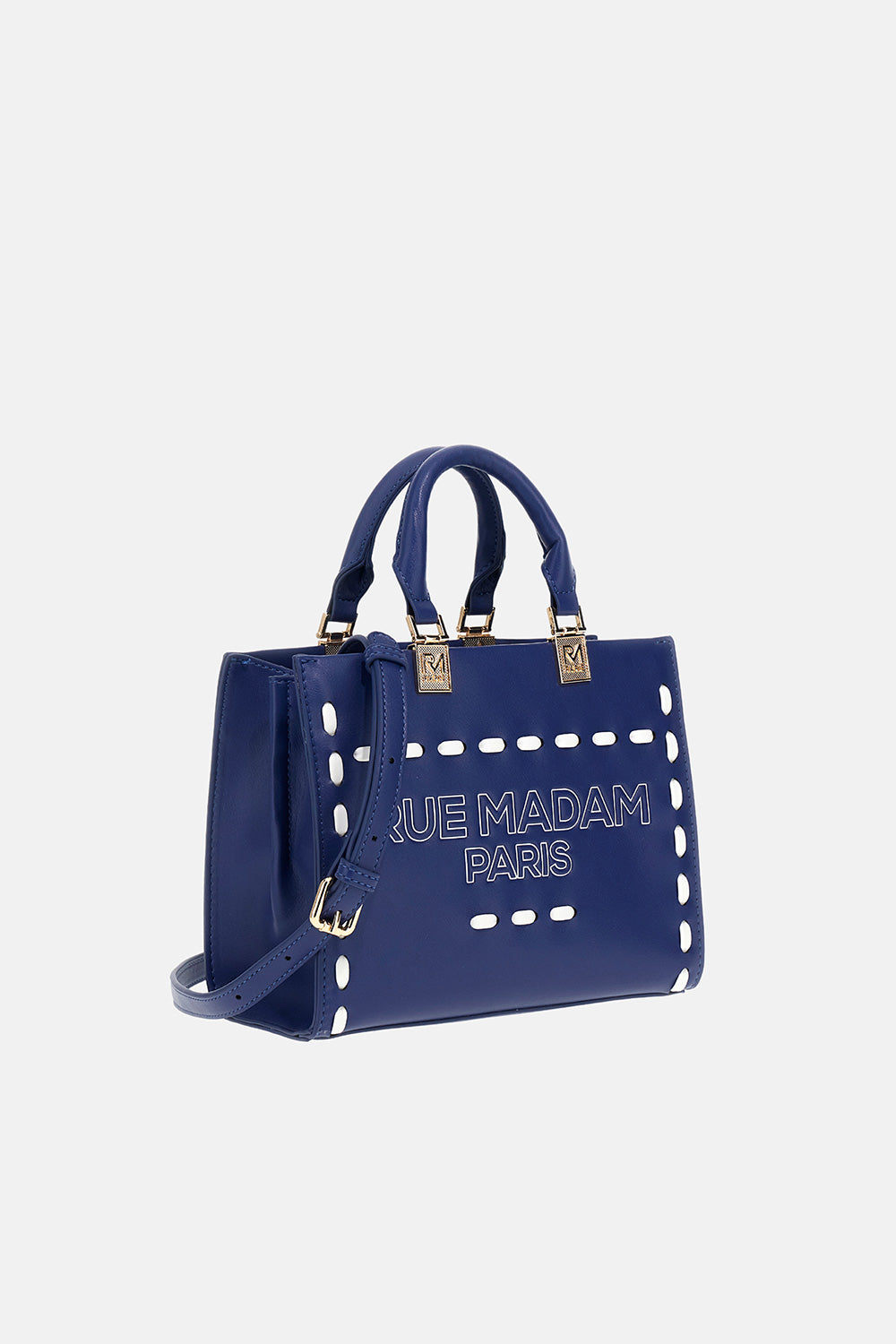 RUE MADAM Borsa ICONIQUE SPRING MINI TOTE-Navy