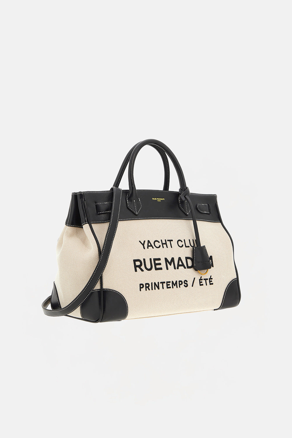 RUE MADAM Borsa RIVIERA TOTE-Canvas Black