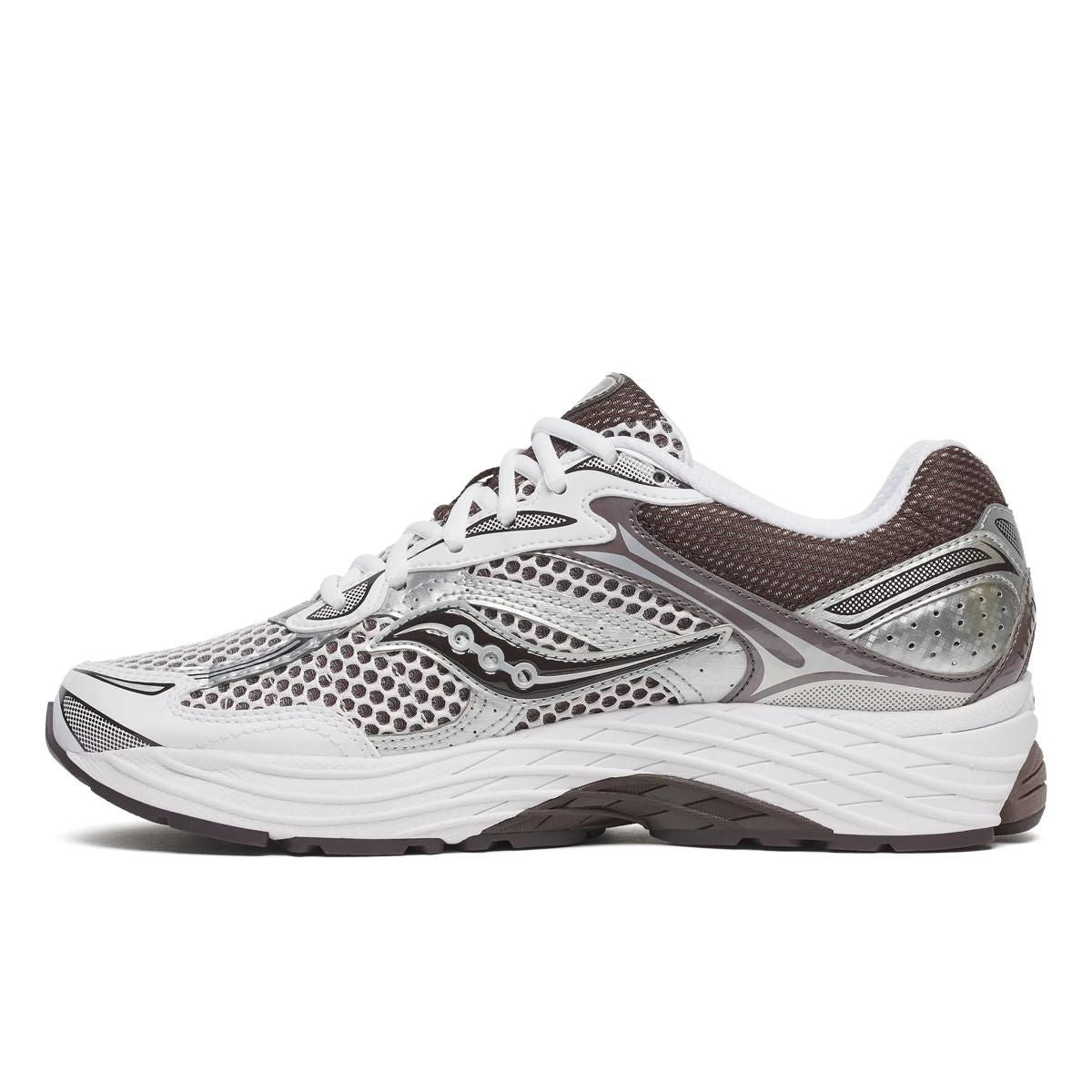 SAUCONY Sneaker Uomo PROGRID OMNI 9 OG-White Brown