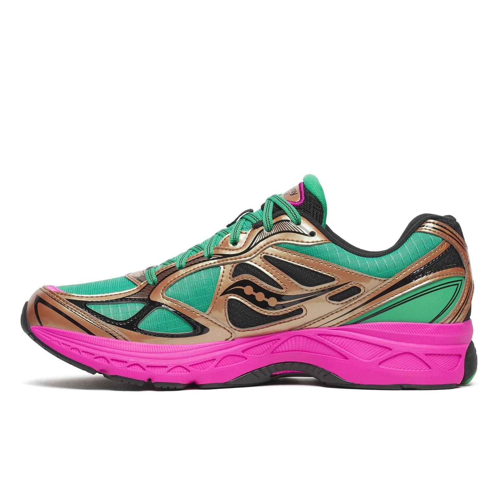 SAUCONY Sneaker Uomo PROGRID GUIDE 7 Hi Octane-Green Bronze