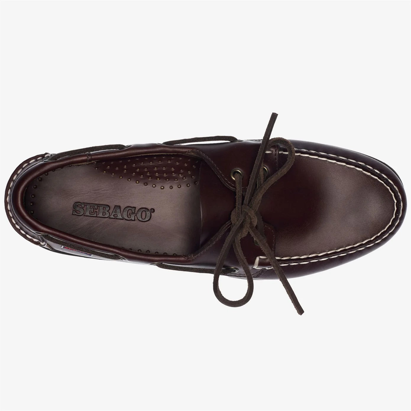 SEBAGO MOCASSINO Uomo PORTLAND WAXED-Dk Brown